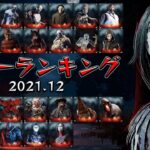 勝手にキラーランキング「2021年12月版」DBD全26人のキラーの強さを勝手にランキング【Dead by Daylight】#345