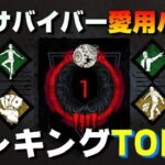 【DbD】上位ランクサバイバーの使用率の高いパークランキングTOP10【2020年版】