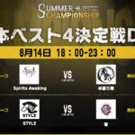 Dead by Daylight Mobile SUMMER CHAMPIONSHIP 西日本ベスト4決定戦DAY2