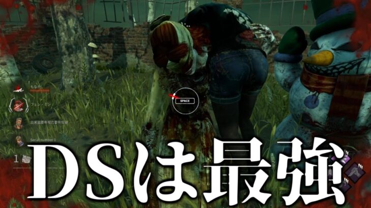 【DBD】キラーの笑顔が消えるDSの刺し方【デッドバイデイライト】