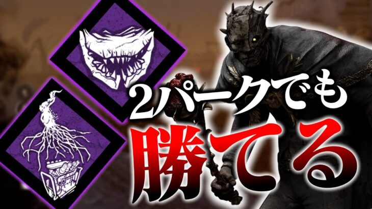 たった2パークでPT相手に完璧な立ち回りを見せるレイス君【DbD】