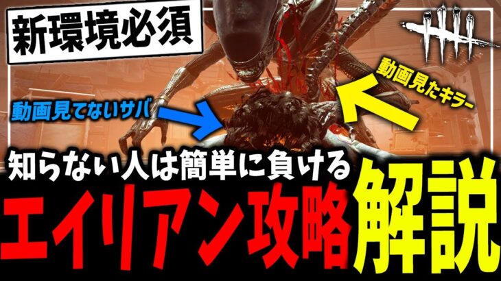 勝ちたい人だけ見て！エイリアン完全攻略法＆対策の対策【DBD】【デッドバイデイライト】