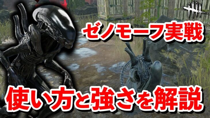 シンプルな使い方で強さは〇〇!!ゼノモーフの使い勝手をお話しします【DbD】【新キラー/ゼノモーフ】