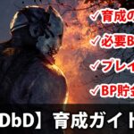 【DbD】育成ガイド～育成の目安から必要なBP・試合数・プレイ時間まで完全解説～