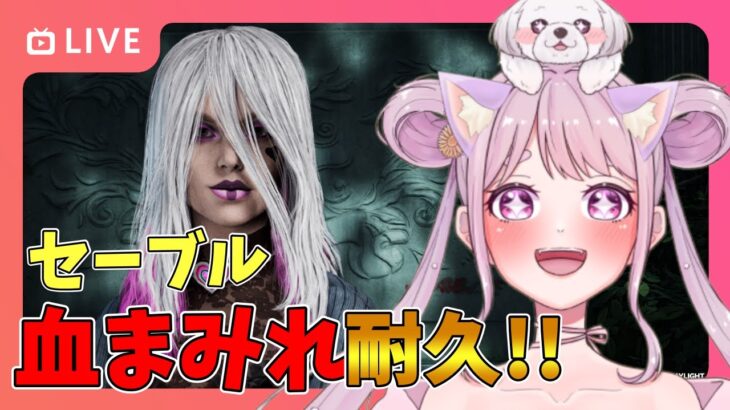 【DBD】参加型⭐耐久!!セーブル血塗れするまで終われない!!🐰🎀 Dead by Daylight Vtuber デッドバイデイライト【PC版】