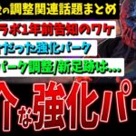 【DBD】FNAFコラボ1年前告知に関して/新足跡…/サバ強化パークで一番厄介だったものなど環境調整関連話題まとめ【デッドバイデイライト】