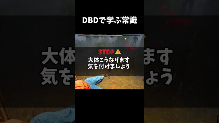 【DBD】dbdで学ぶ常識 part4【dbd/デッドバイデイライト】#shorts  #解説