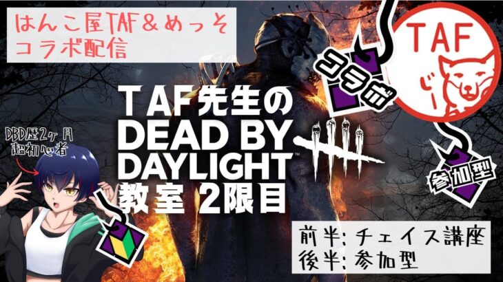 【コラボ】はんこ屋TAF先生によるDBD初心者教室【2限目】