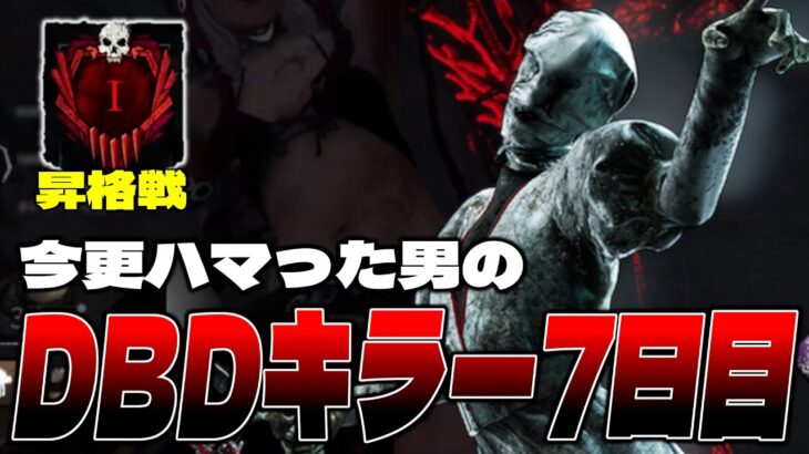 彩1昇格戦。今更ハマったDBDキラー7日目 【DBD/デッドバイデイライト】【配信切り抜き】
