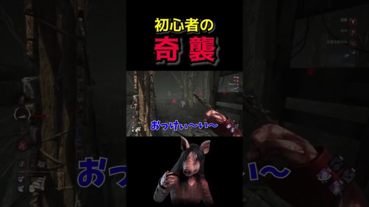 【DBD】初心者ピッグの奇襲🔰 #デッドバイデイライト