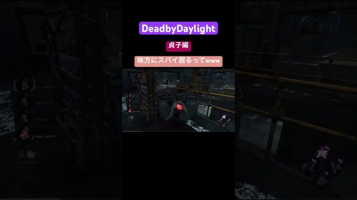 【DBD貞子編】味方にスパイ居るって🤣#deadbydaylight #dbdshorts