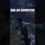 HOW TO MOON WALK ON DBD CONSOLE  #dbd #shorts