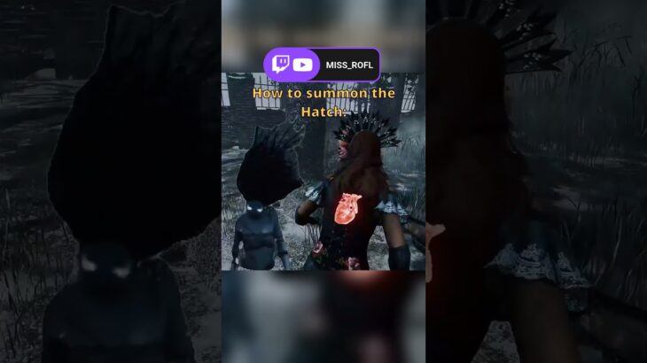 How to summon The Hatch in DBD | Dead by Daylight #miss_rofl #dbd #twitch