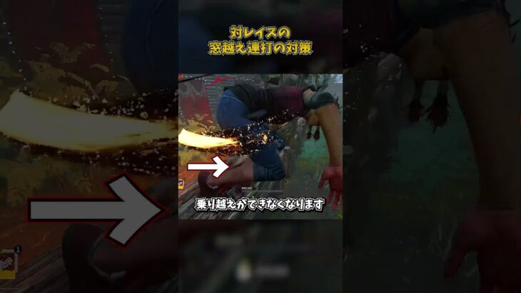 レイスの窓越え連打の対策 #DbD #DeadbyDaylight #デッドバイデイライト
