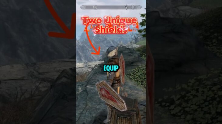 Skyrim: Two Unique Powerful Shields (anniversary edition) #gaming #gamingchannel