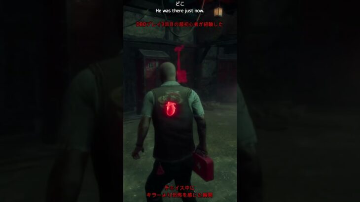 【DBD】DBD超初心者がキラーより怖かった出来事#Shorts