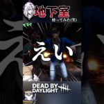 地下室をチェイスポジにしてみた【DeadbyDaylight/デッドバイデイライト/DbD】
