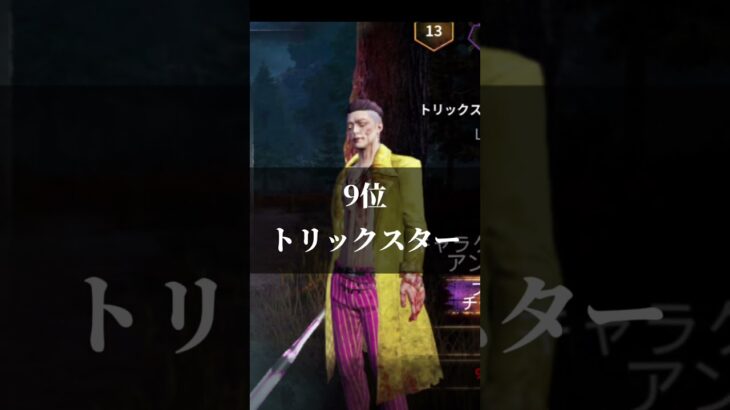 DBDモバイル　S15→S16記念！個人的現環境最強キラーランキング12位　#dbdモバイル #初心者向け＃ランキング
