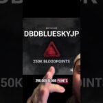 Dead by Daylight Blood Point Codes and New Killer and Survivor Perks #deadbydaylight #dbd #dbdclips
