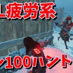 【DBD】プレステージ100ハントレスVS全部疲労系パーク【デッドバイデイライト】