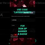 FREE 300K BLOODPOINTS, Badge, and Banner W/ code “LAFOGATA2025” #dbd #gaming