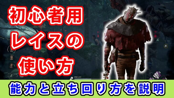 【dbd】初心者に向けてレイスの能力と立ち回りを解説してみた。【初心者用】