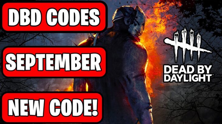 DEAD BY DAYLIGHT ALL NEW & WORKING CODES FOR SEPTEMBER 2025 DBD CODES